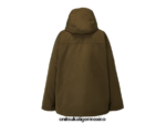 Onitsuka Tiger ropa 4P8D6N446 aceituna hombres chaqueta de plumas - Image 4