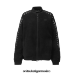 Onitsuka Tiger ropa 4P8D6N447 blanco negro hombres chaqueta