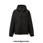 Onitsuka Tiger ropa 4P8D6N456 negro hombres chaqueta de pista