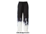 Onitsuka Tiger ropa 4P8D6N459 azul negro hombres pantalones de chándal