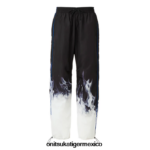 Onitsuka Tiger ropa 4P8D6N459 azul negro hombres pantalones de chándal