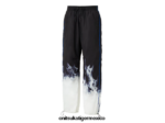Onitsuka Tiger ropa 4P8D6N459 azul negro hombres pantalones de chándal - Image 26