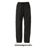 Onitsuka Tiger ropa 4P8D6N467 negro hombres pantalones de la pista
