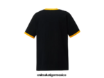 Onitsuka Tiger ropa 4P8D6N471 negro unisexo camiseta gráfica - Image 2