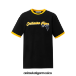 Onitsuka Tiger ropa 4P8D6N471 negro unisexo camiseta gráfica