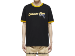 Onitsuka Tiger ropa 4P8D6N471 negro unisexo camiseta gráfica - Image 3