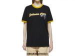 Onitsuka Tiger ropa 4P8D6N471 negro unisexo camiseta gráfica - Image 4