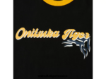 Onitsuka Tiger ropa 4P8D6N471 negro unisexo camiseta gráfica - Image 6