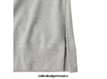 Onitsuka Tiger ropa 4P8D6N474 cuero gris unisexo Top de manga larga - Image 10