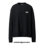 Onitsuka Tiger ropa 4P8D6N475 negro unisexo Top de manga larga
