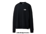 Onitsuka Tiger ropa 4P8D6N475 negro unisexo Top de manga larga - Image 5
