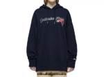 Onitsuka Tiger ropa 4P8D6N479 azul marino oscuro unisexo sudadera con capucha - Image 20