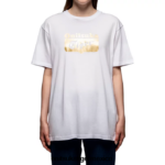 Onitsuka Tiger ropa 4P8D6N482 oro blanco real/rico unisexo camiseta con logo