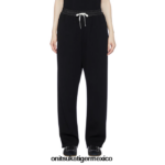 Onitsuka Tiger ropa 4P8D6N512 negro mujer pantalones de punto