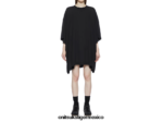 Onitsuka Tiger ropa 4P8D6N586 negro mujer mini vestido ws