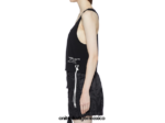 Onitsuka Tiger ropa 4P8D6N590 negro mujer camiseta sin mangas de punto - Image 3