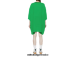 Onitsuka Tiger ropa 4P8D6N591 verde mujer mini vestido ws - Image 2