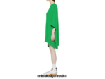 Onitsuka Tiger ropa 4P8D6N591 verde mujer mini vestido ws - Image 3