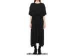 Onitsuka Tiger ropa 4P8D6N592 negro mujer vestido