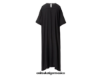 Onitsuka Tiger ropa 4P8D6N592 negro mujer vestido - Image 5
