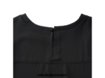 Onitsuka Tiger ropa 4P8D6N592 negro mujer vestido - Image 7