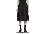 Onitsuka Tiger ropa 4P8D6N594 negro mujer falda