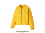 Onitsuka Tiger ropa 4P8D6N595 negro mujer chaqueta bomber - Image 15