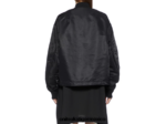 Onitsuka Tiger ropa 4P8D6N595 negro mujer chaqueta bomber - Image 17