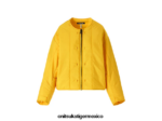 Onitsuka Tiger ropa 4P8D6N595 negro mujer chaqueta bomber - Image 31