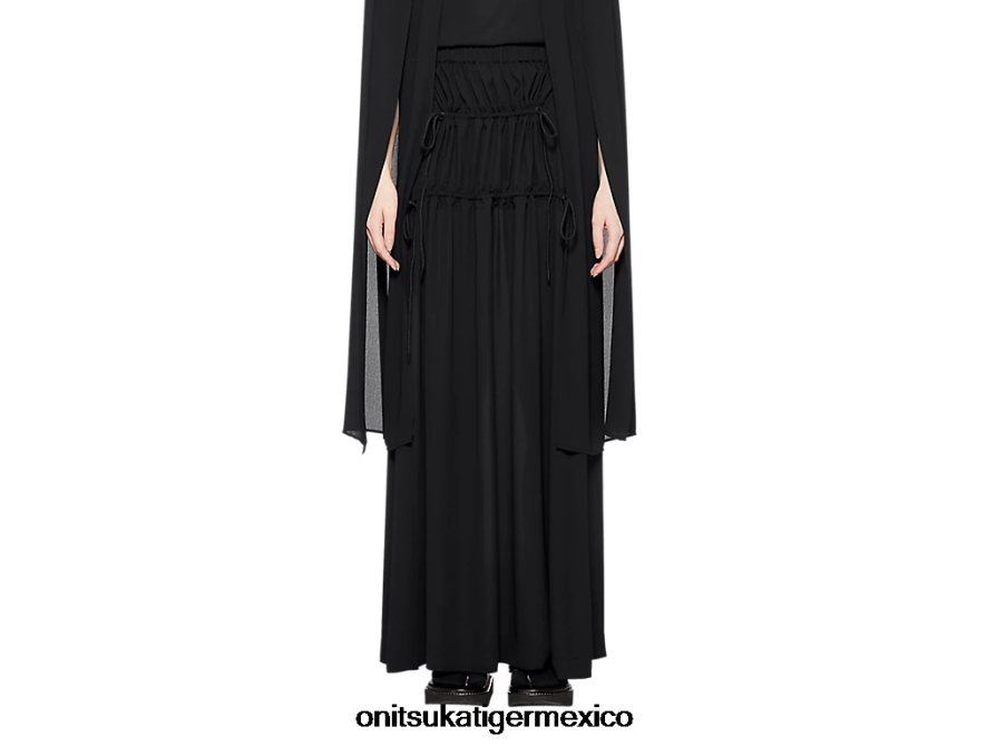 onitsuka_tiger_ropa_4p8d6n596_negro_mujer_falda_larga.png Onitsuka Tiger ropa 4P8D6N596 negro mujer falda larga - Image 1