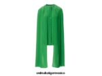 Onitsuka Tiger ropa 4P8D6N597 verde mujer camisa - Image 5
