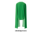 Onitsuka Tiger ropa 4P8D6N597 verde mujer camisa - Image 6