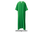 Onitsuka Tiger ropa 4P8D6N598 verde mujer vestido - Image 3
