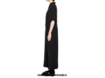 Onitsuka Tiger ropa 4P8D6N599 negro mujer vestido largo - Image 3