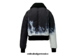 Onitsuka Tiger ropa 4P8D6N601 blanco negro mujer chaqueta ws p - Image 2