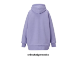 Onitsuka Tiger ropa 4P8D6N602 lavanda mujer cazadora holgada - Image 2