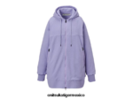 Onitsuka Tiger ropa 4P8D6N602 lavanda mujer cazadora holgada