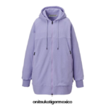 Onitsuka Tiger ropa 4P8D6N602 lavanda mujer cazadora holgada