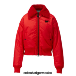 Onitsuka Tiger ropa 4P8D6N603 rojo mujer chaqueta ws