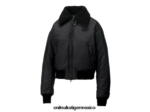 Onitsuka Tiger ropa 4P8D6N604 negro mujer chaqueta ws - Image 2