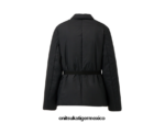 Onitsuka Tiger ropa 4P8D6N605 negro mujer chaqueta ws - Image 2