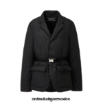 Onitsuka Tiger ropa 4P8D6N605 negro mujer chaqueta ws