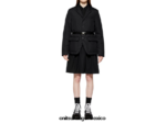 Onitsuka Tiger ropa 4P8D6N605 negro mujer chaqueta ws - Image 4