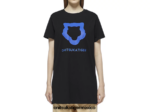 Onitsuka Tiger ropa 4P8D6N612 negro mujer camiseta gráfica ws - Image 3