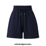 Onitsuka Tiger ropa 4P8D6N613 azul marino oscuro mujer pantalones cortos