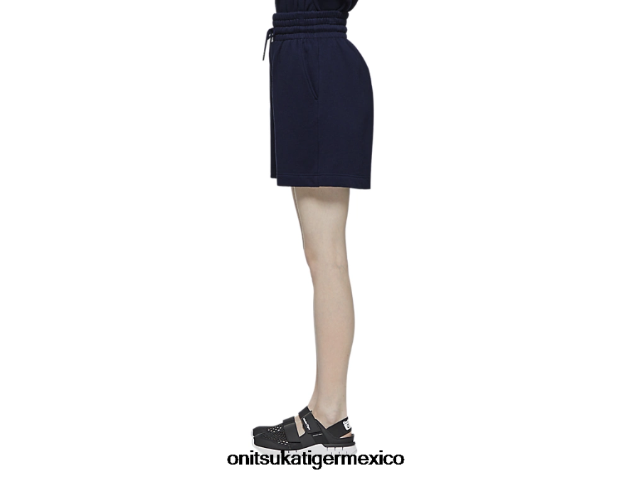 Onitsuka Tiger ropa 4P8D6N613 azul marino oscuro mujer pantalones cortos - Image 3