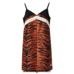 Onitsuka Tiger ropa 4P8D6N614 marrón/negro mujer vestido