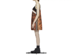Onitsuka Tiger ropa 4P8D6N614 marrón/negro mujer vestido - Image 3