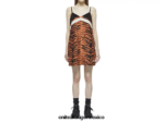 Onitsuka Tiger ropa 4P8D6N614 marrón/negro mujer vestido - Image 4
