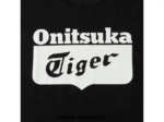 Onitsuka Tiger ropa 4P8D6N661 blanco negro niños camiseta con logo - Image 5
